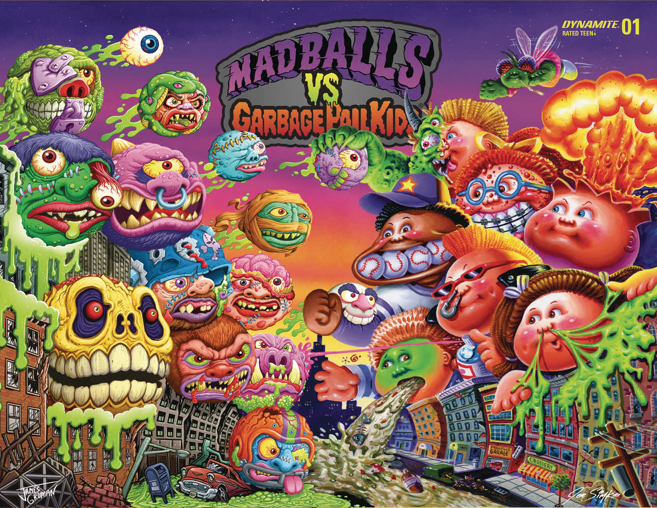 Madballs vs Garbage Pail Kids #1 Cover E 10 Copy Variant Edition Simko &