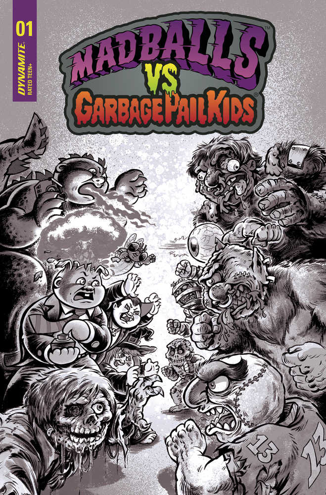 Madballs vs Garbage Pail Kids #1 Cover F 20 Copy Variant Edition Crosby B