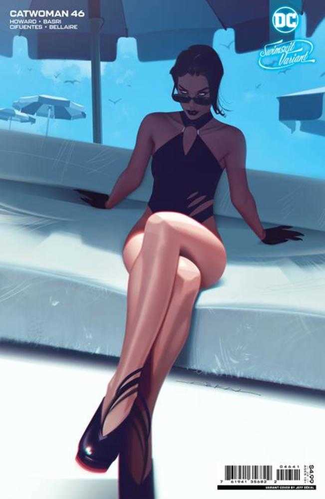 Catwoman #46 Cover C Jeff Dekal Swimsuit Card Stock Variant