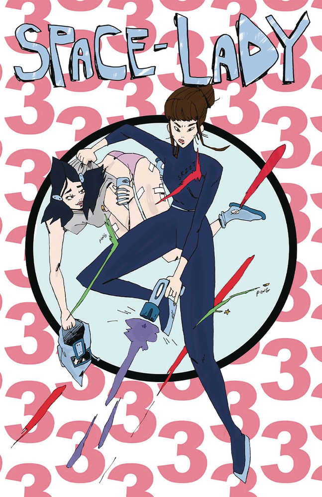 Space Lady #3 Cover B Warwick (Mature)