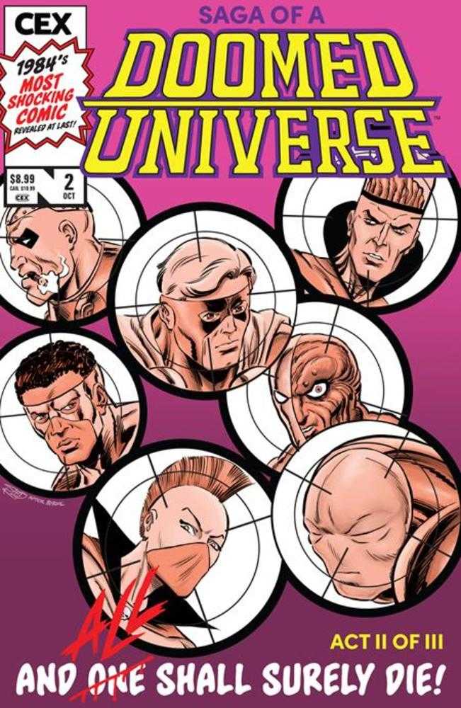 Saga Of A Doomed Universe #2 (Of 3) Cover B Scott Reed Alpha Flight Homage Variant