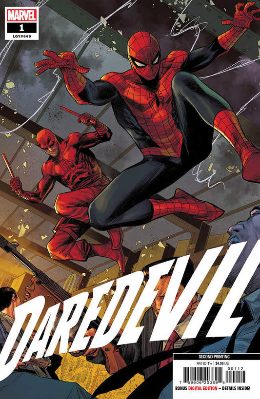 Daredevil #1 Second Printing Checchetto Variant