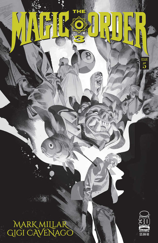 Magic Order 3 #5 (Of 6) Cover B Cavenago Black & White (Mature)