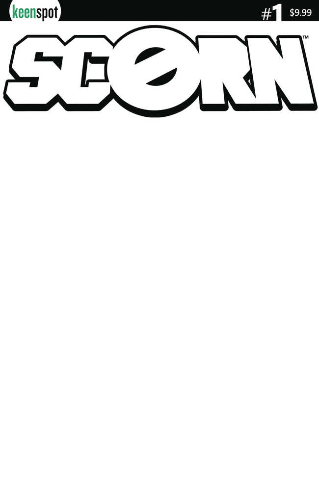 Scorn #1 Cover G Blank Sketch