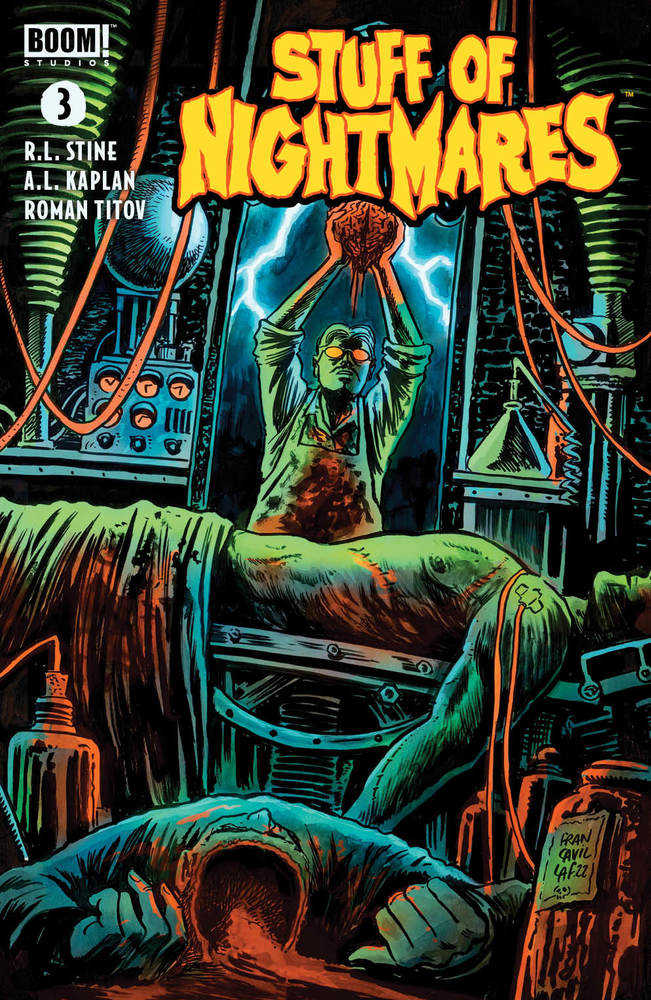 Stuff Of Nightmares #3 (Of 4) Cover A Francavilla