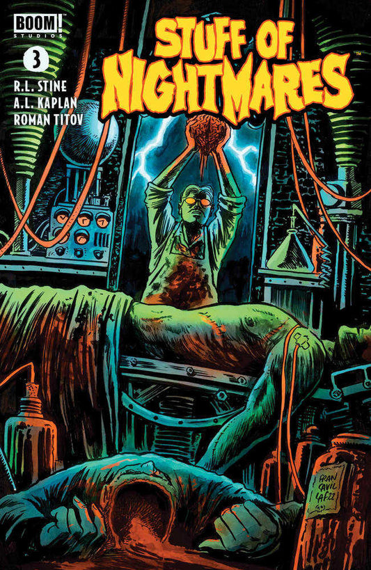 Stuff Of Nightmares #3 (Of 4) Cover A Francavilla