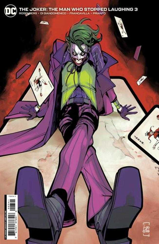 Joker The Man Who Stopped Laughing #3 Cover E 1 in 25 Ludo Lullabi Variant