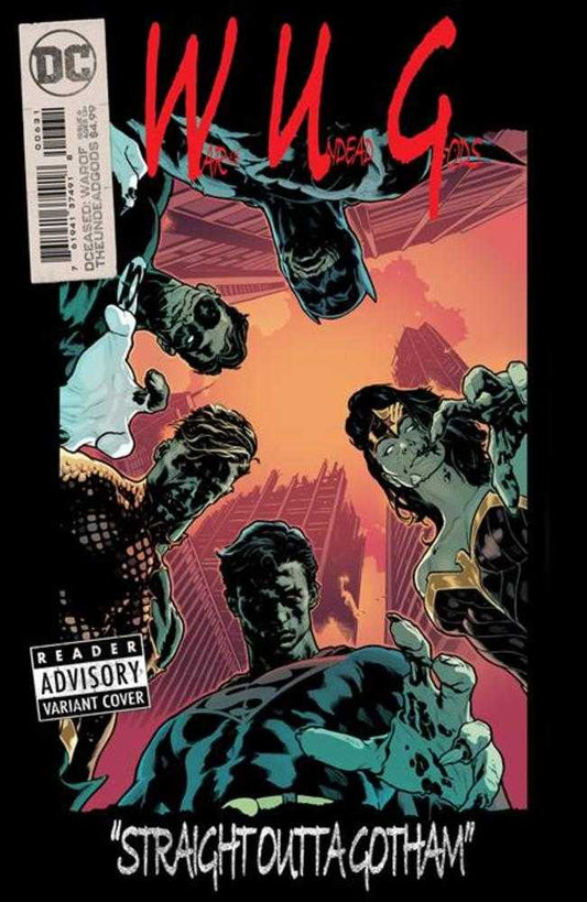 Dceased War Of The Undead Gods #6 (Of 8) Cover B Jeff Spokes Homage Card Stock Variant