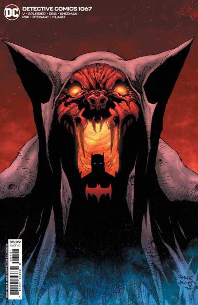 Detective Comics #1067 Cover B Jim Lee Scott Williams Alex Sinclair Card Stock Variant