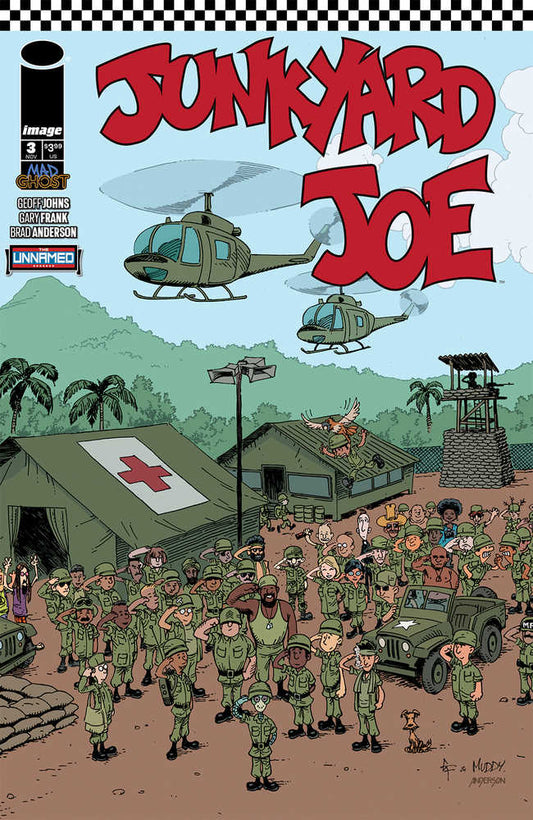 Junkyard Joe #3 Cover D Frank & Anderson