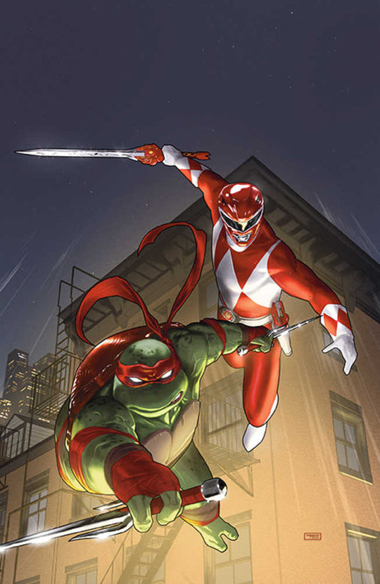 Mmpr Teenage Mutant Ninja Turtles II #1 (Of 5) Cover I Cardstock Variant Clarke