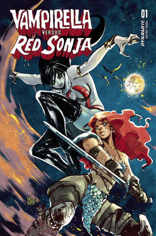 Vampirella vs Red Sonja #1 Cover Q Foc Ranaldi Original