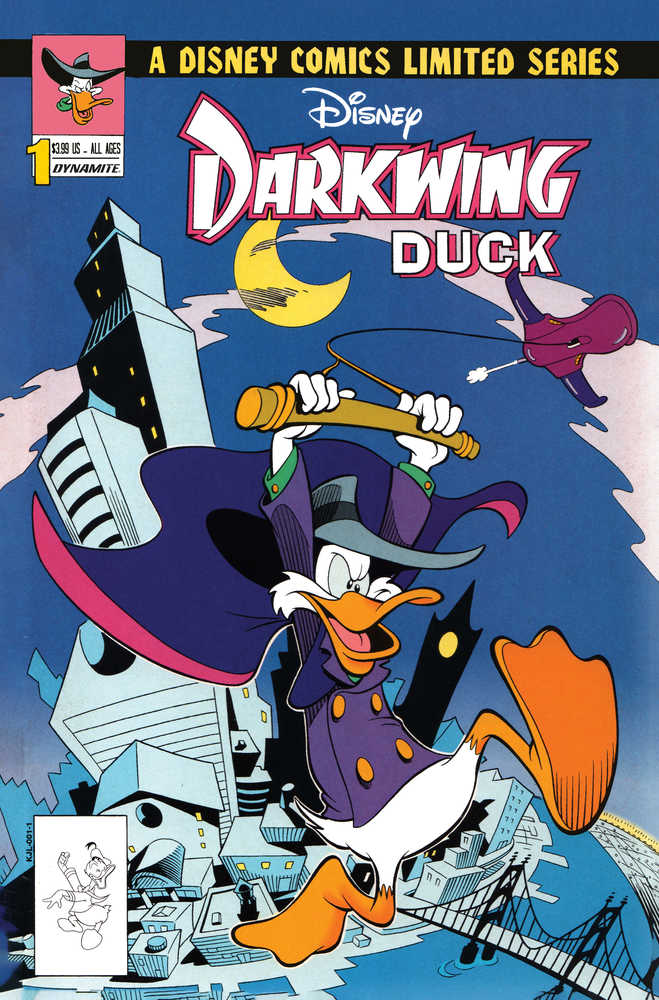 Darkwing Duck #1 Cover N 50 Copy Variant Edition Moore Virgin