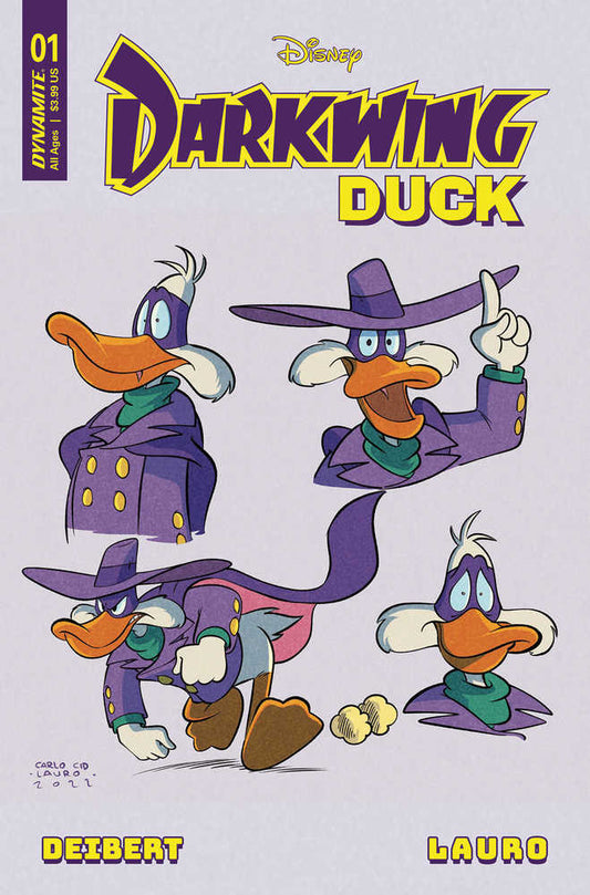 Darkwing Duck #1 Cover P 100 Copy Variant Edition Lauro Character Design