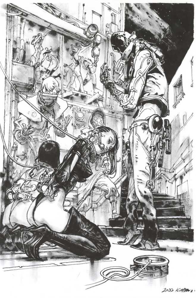 Liquid Kill #1 (Of 6) Cover H 10 Copy Variant Edition Jung Gi Black & White Variant (Mr