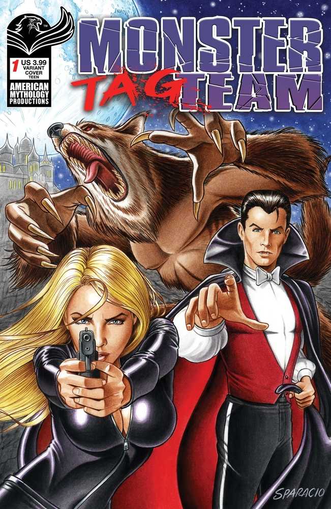 Monster Tag Team #1 Cover B Painted Sparacio