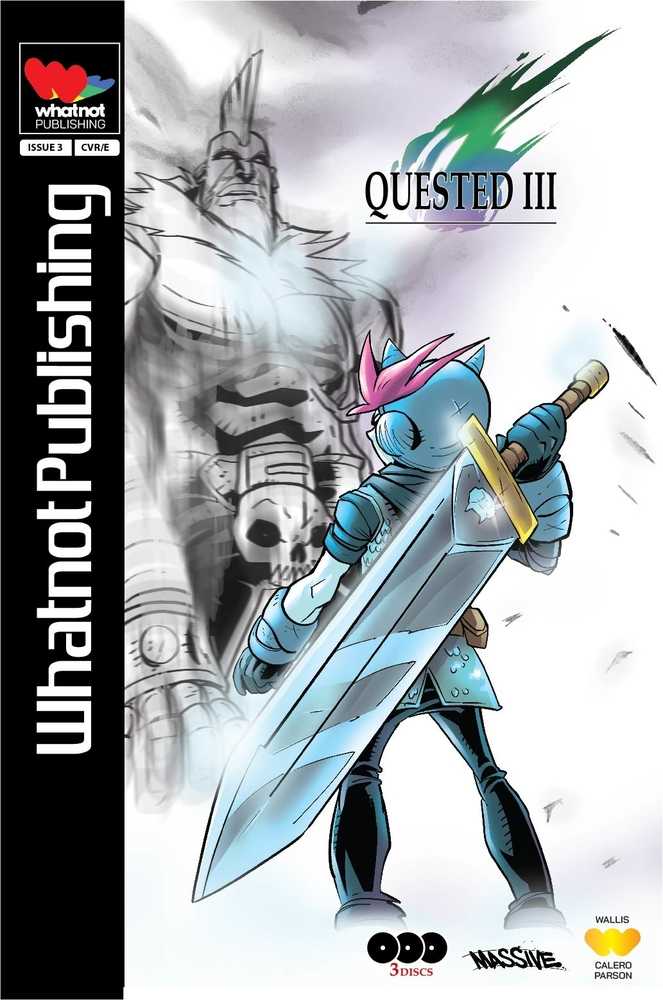 Quested #3 Cover E 10 Copy Variant Edition Calero Ff7 Homage Variant