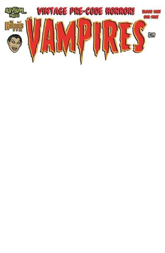 Vampires Blood Shot (One Shot) Cover C Sketch Variant