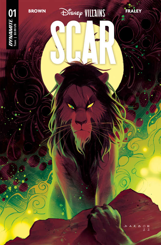 Disney Villains Scar #1 Cover B Darboe