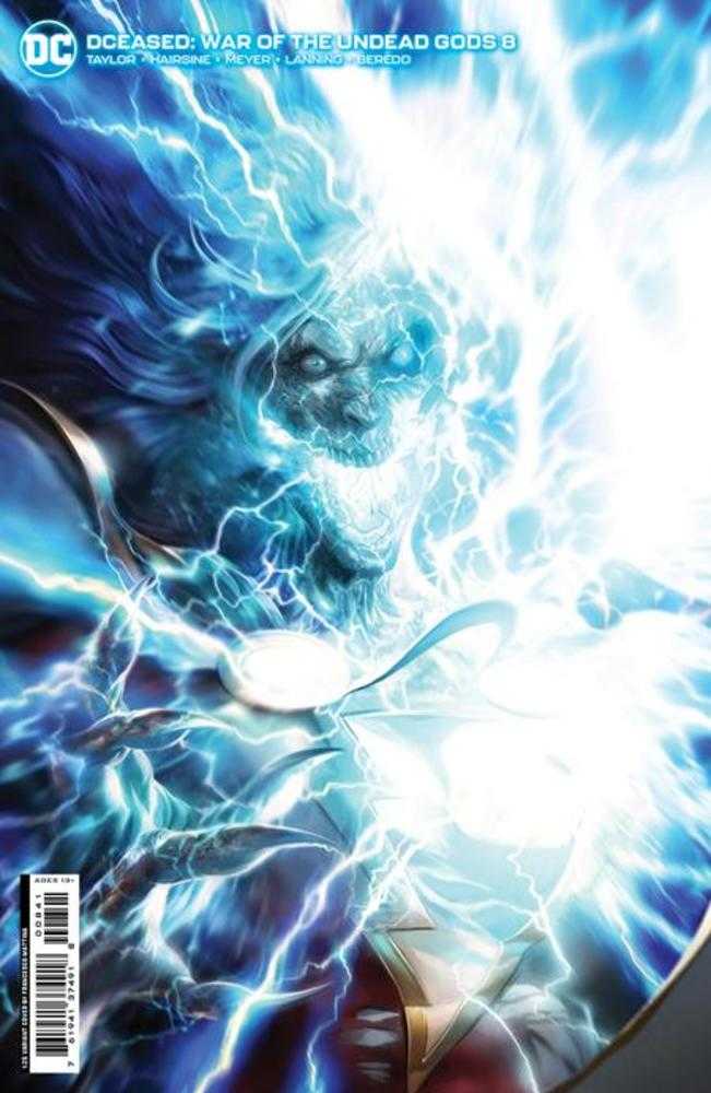 Dceased War Of The Undead Gods #8 (Of 8) Cover D 1 in 25 Francesco Mattina Card Stock Variant