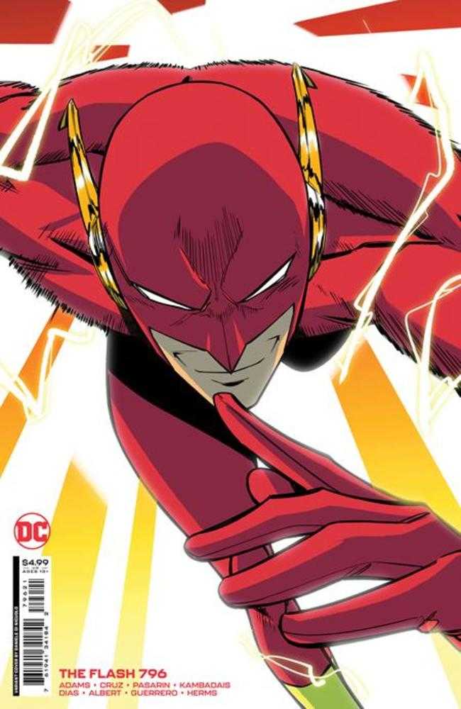 Flash #796 Cover B Daniele Di Nicuolo Card Stock Variant (One-Minute War)