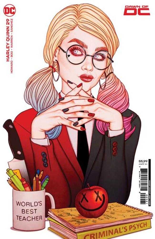 Harley Quinn #29 Cover B Jenny Frison Card Stock Variant