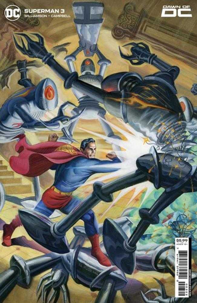 Superman #3 Cover F Steve Rude Superman Card Stock Variant