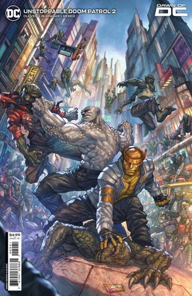 Unstoppable Doom Patrol #2 (Of 6) Cover B Alan Quah Card Stock Variant