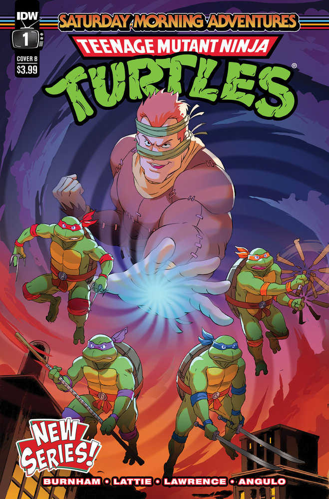 Teenage Mutant Ninja Turtles Saturday Morning Adventure Continued #1 Cover B Schoening