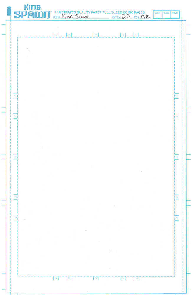 King Spawn #20 Cover C Blank Sketch