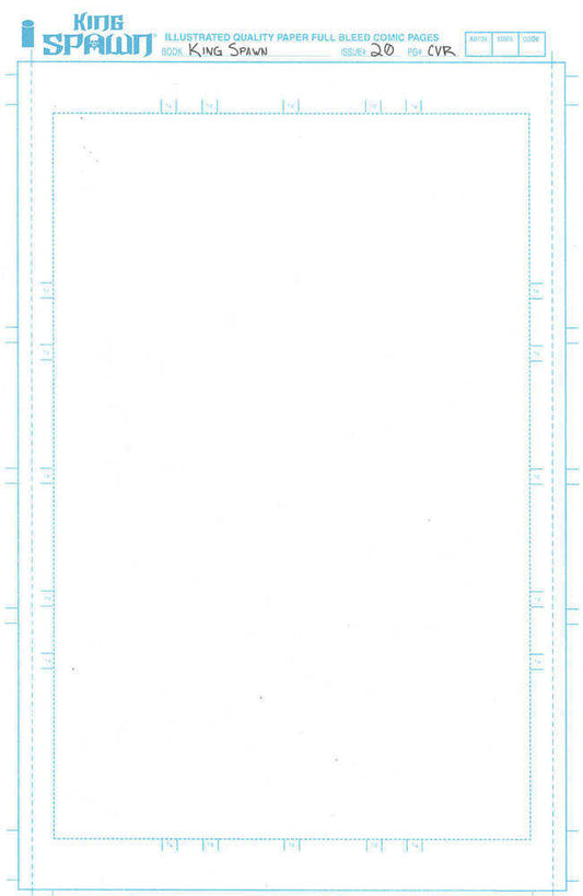 King Spawn #20 Cover C Blank Sketch