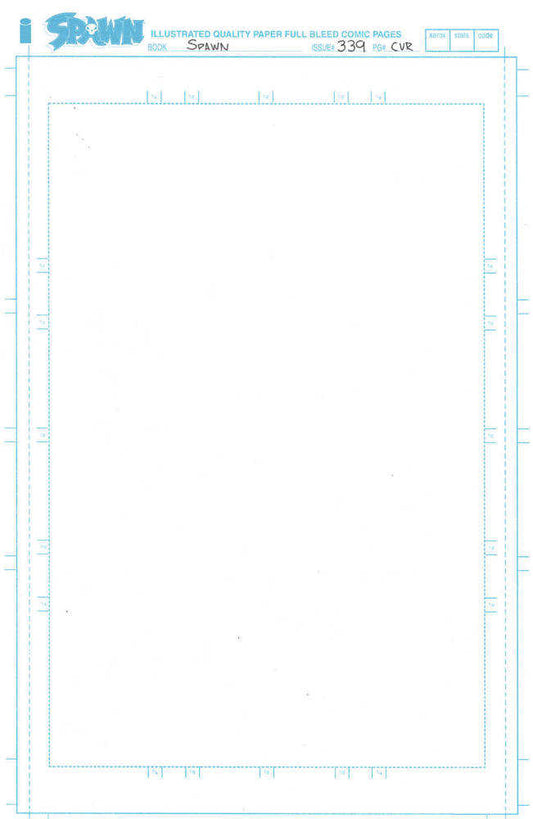 Spawn #339 Cover C Blank Sketch