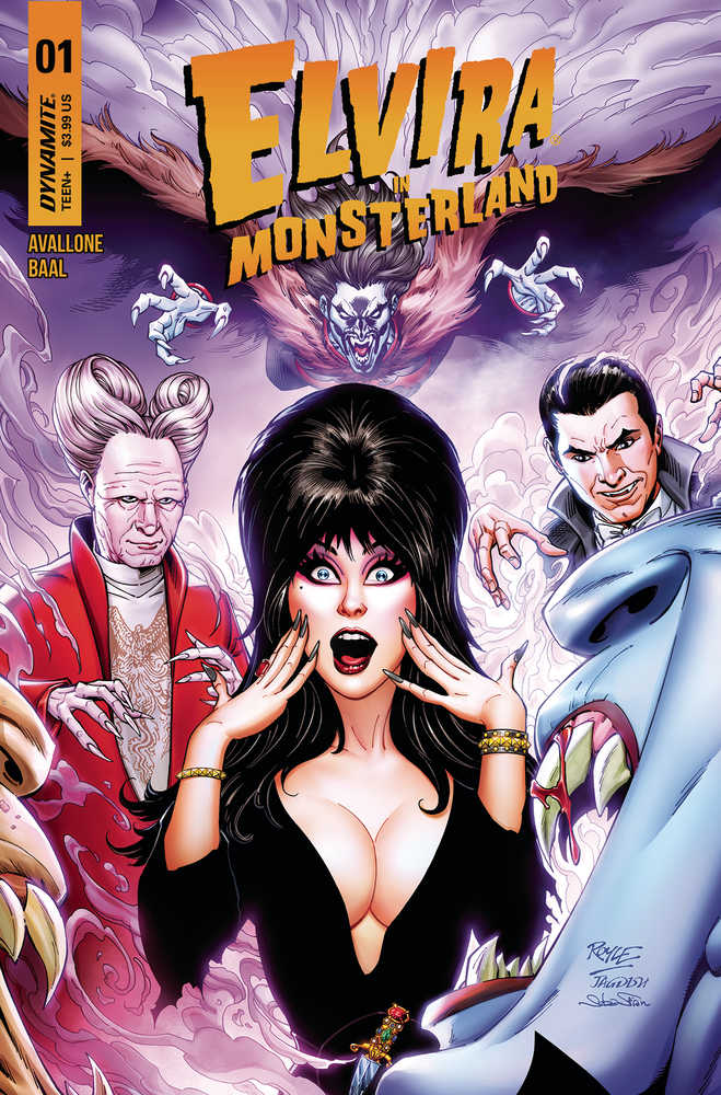 Elvira In Monsterland #1 Cover B Royle