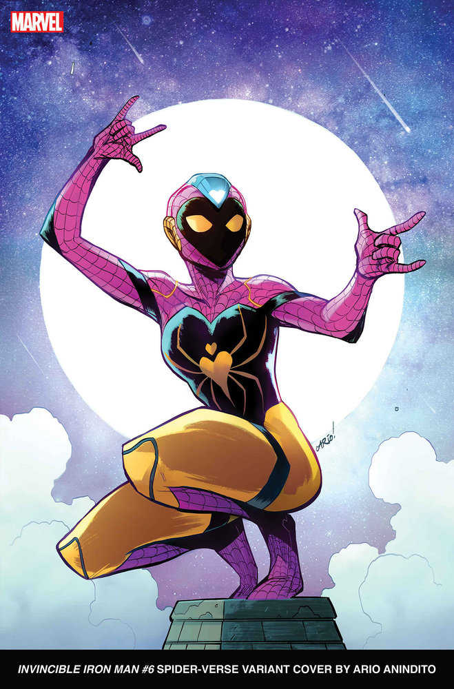 Invincible Iron Man 6 Ario Anindito Spider-Verse Variant