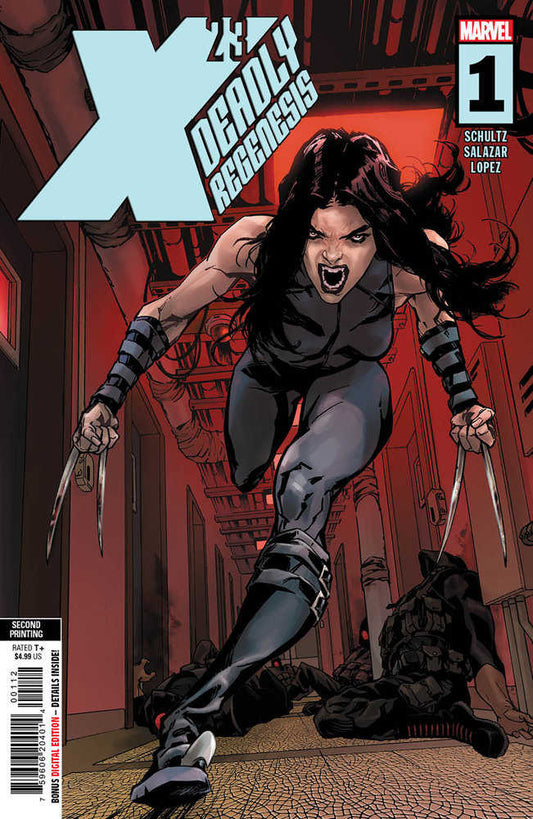 X-23: Deadly Regenesis 1 Kalman Andrasofszky 2nd Print Variant