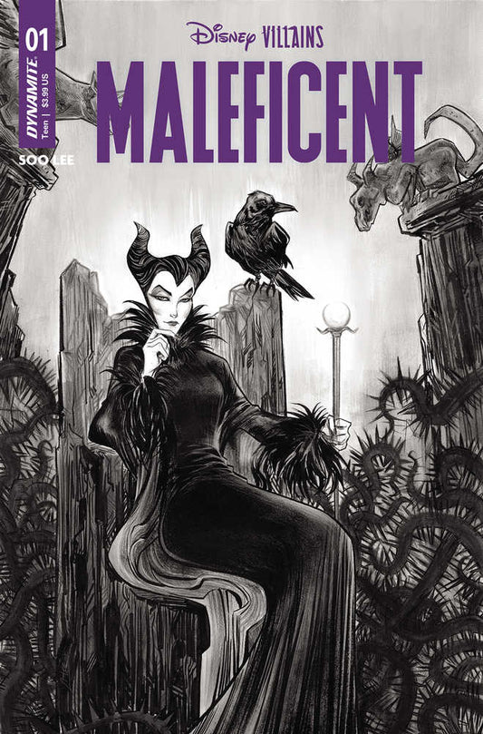 Disney Villains Maleficent #1 Cover Za 10 Copy Foc Variant Edition Lee B&