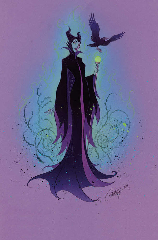 Disney Villains Maleficent #1 Cover Zg 10 Copy Foc Variant Edition Campbe