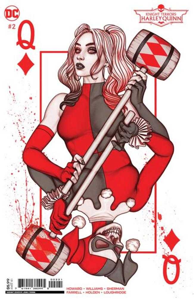 Knight Terrors Harley Quinn #2 (Of 2) Cover B Jenny Frison Card Stock Variant