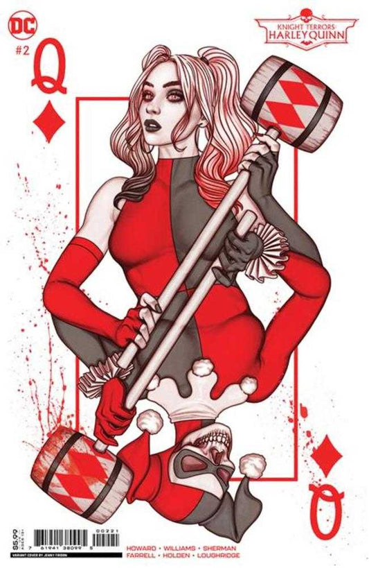 Knight Terrors Harley Quinn #2 (Of 2) Cover B Jenny Frison Card Stock Variant