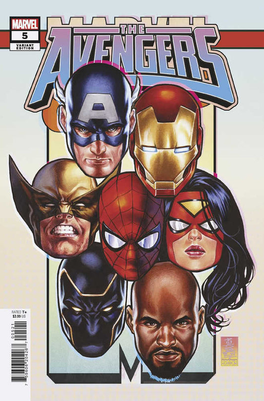 Avengers #5 Mark Brooks Corner Box Variant(Subscription)
