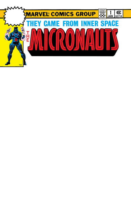 Micronauts #1 Facsimile Edition Blank Variant(Subscription)