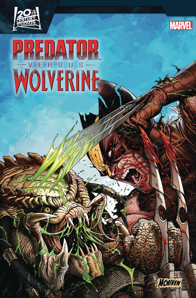 Predator vs Wolverine #1 Steve Mcniven Variant