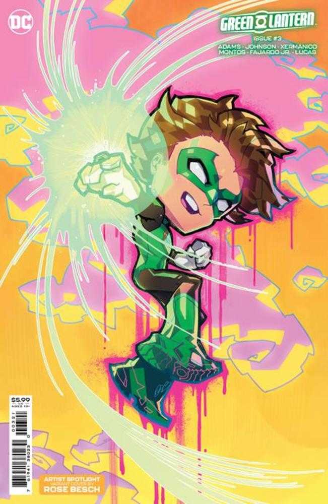 Green Lantern #3 Cover C Rose Besch Creator Card Stock Variant