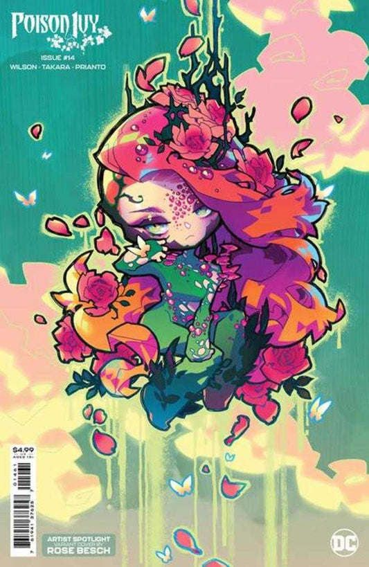 Poison Ivy #14 Cover D Rose Besch Creator Card Stock Variant