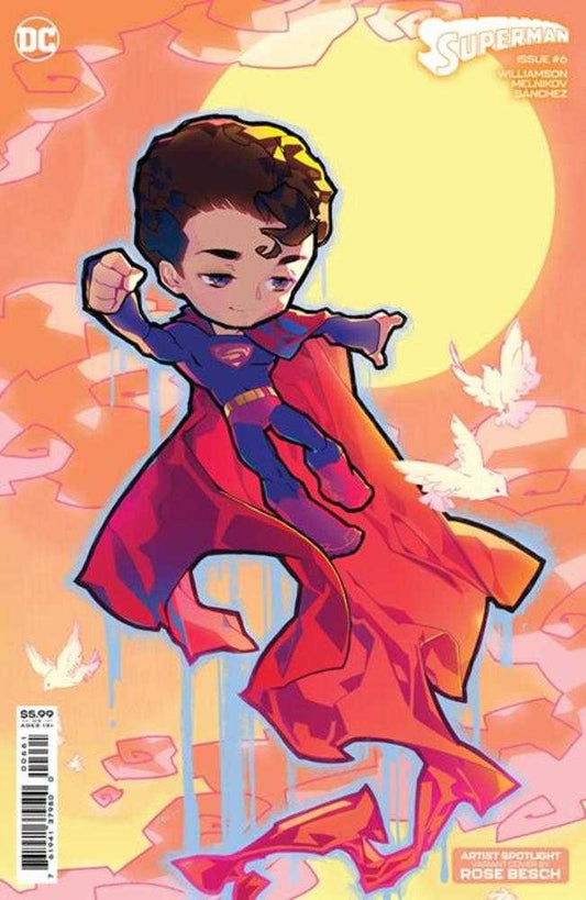 Superman #6 Cover D Rose Besch Creator Card Stock Variant