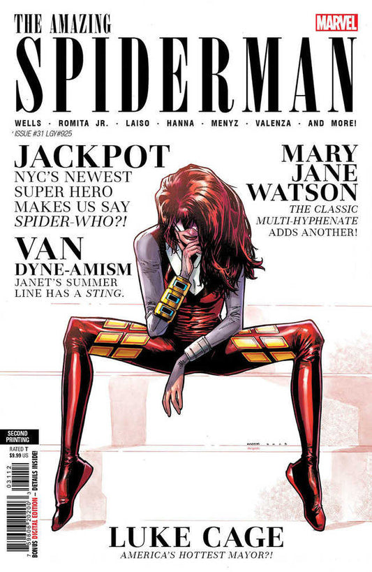 Amazing Spider-Man #31 2nd Print Ramos Variant(Subscription)
