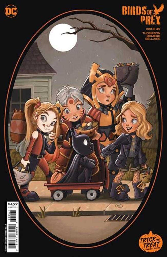Birds Of Prey #2 Cover F Chrissie Zullo Trick Or Treat Card Stock Variant(Subscription)