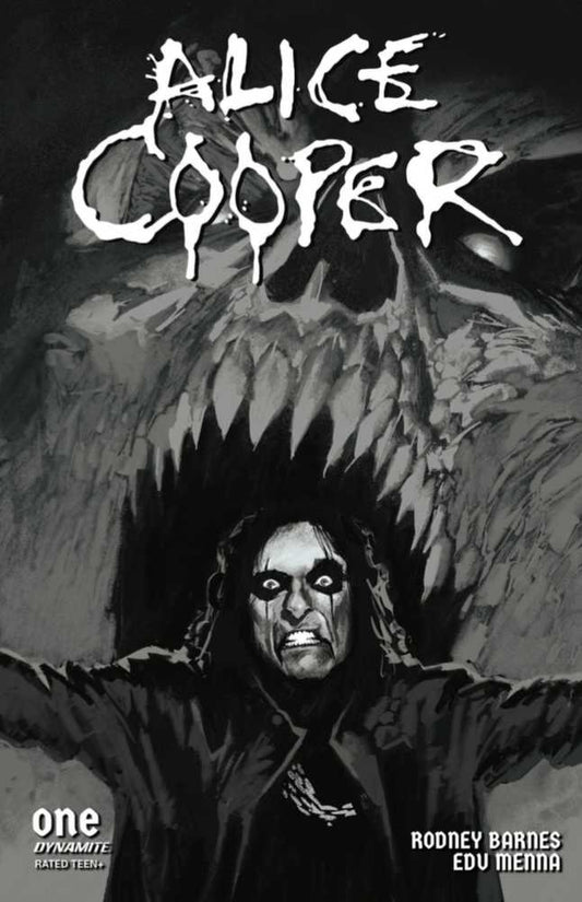 Alice Cooper #1 (Of 5) Cover F 10 Copy Variant Edition Alexander Black & White