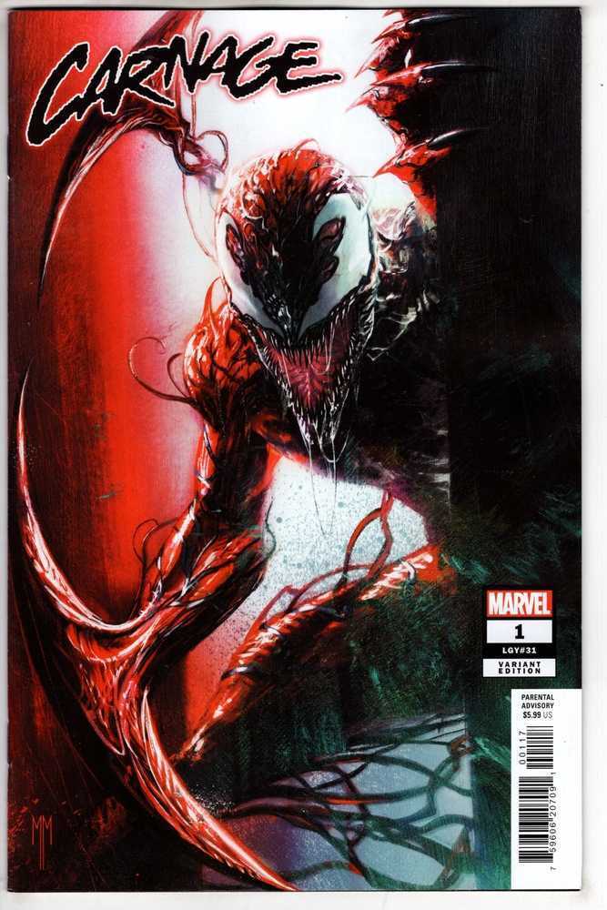 Carnage #1 25 Copy Variant Edition Marco Mastrazzo Variant