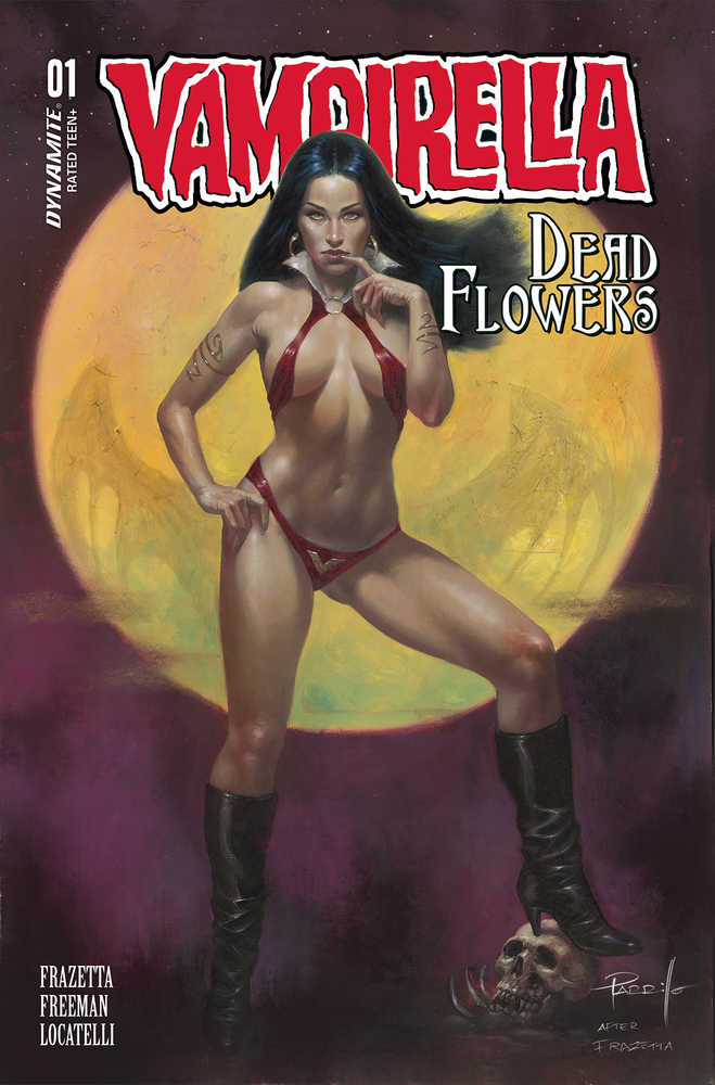 Vampirella Dead Flowers #1 Cover G Parrillo Foil